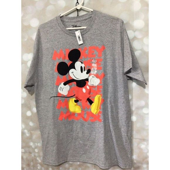 NWT DISNEY Mickey Mouse Men’s Size Large Unisex Tee New - Picture 7 of 14